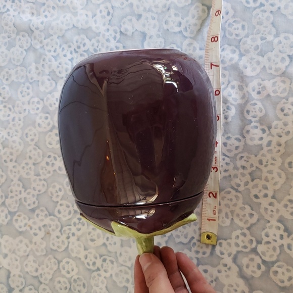 Eggplant Lidded Container Hearth and Home Designs - Picture 12 of 13